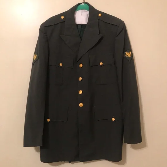 👨✈️Vintage Vietnam War Era Military Issued DSA Class 3 Suit Jacket, Size 42L - Picture 14 of 16